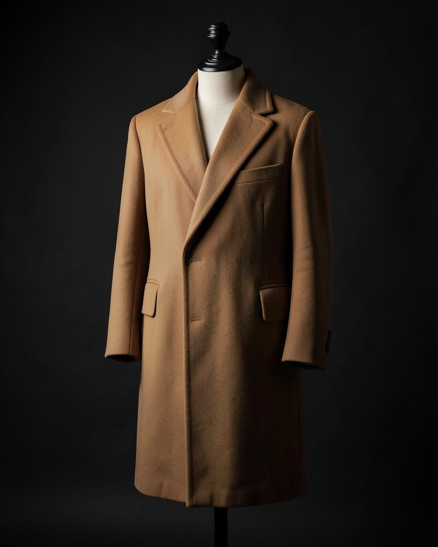 Maison Tailored Overcoat — apparel by AUREVANE