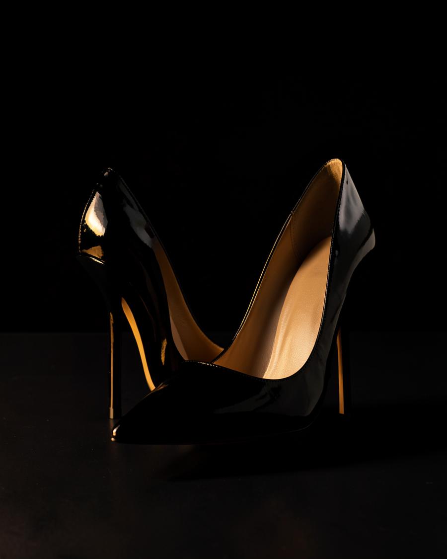 Vesper Patent Pump — footwear by AUREVANE